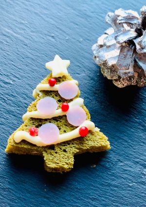 クリスマスツリー☆オープンサンド♪-レシピのメイン写真