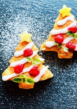 クリスマスツリー☆ホットケーキ♪-レシピのメイン写真