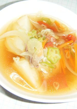 たっぷりやさいのスープ-レシピのメイン写真