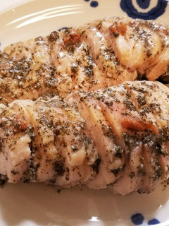 塩麹とゆかりの鶏ハム-レシピのメイン写真