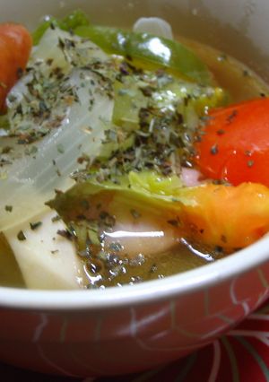 ♪野菜コンソメスープ♪-レシピのメイン写真