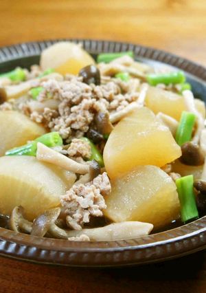 大根と鶏ひき肉の煮込み-レシピのメイン写真