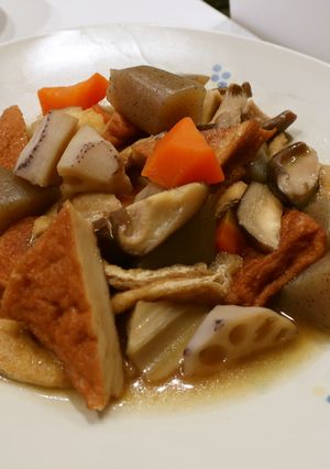 さつま揚げと根菜の煮物-レシピのメイン写真