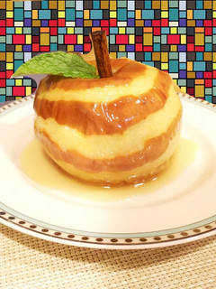再現レシピ!ガラゴのしましまやきりんご-レシピのメイン写真