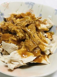 簡単!柔らか!味噌だれササミ-レシピのメイン写真