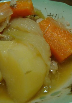 失敗知らず：炊飯器で簡単肉じゃが-レシピのメイン写真