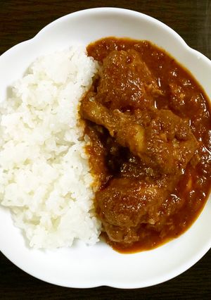 圧力鍋で作る手羽元のスパイスカレー-レシピのメイン写真