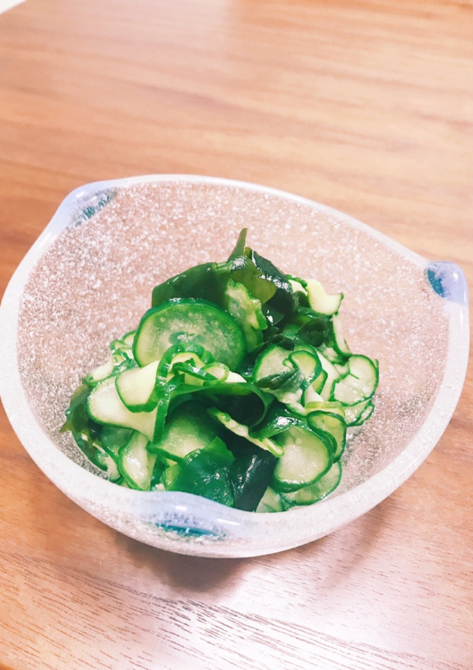 きゅうりとわかめの酢の物-レシピのメイン写真