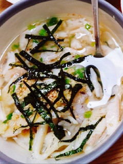 ニジマス茶漬け、焼き魚で簡単♪-レシピのメイン写真