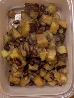 さつまいもと小豆の炊飯煮-レシピのメイン写真
