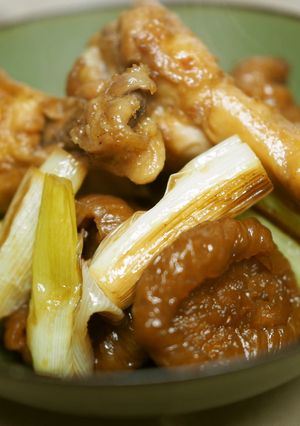 へそ大根と手羽元の煮物-レシピのメイン写真