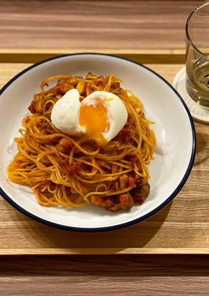 ピリ辛！焼き鯖とトマトのアラビアータ-レシピのメイン写真