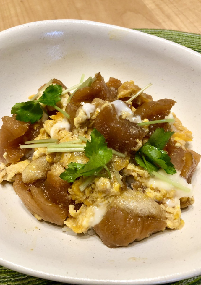 へそ大根の卵とじ丼-レシピのメイン写真