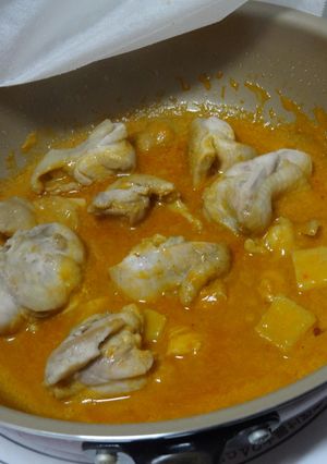 西友マッサマンカレーに鶏モモをプラス-レシピのメイン写真