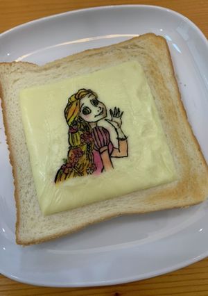 ディズニーキャラ弁オブアート　プリンセス-レシピのメイン写真