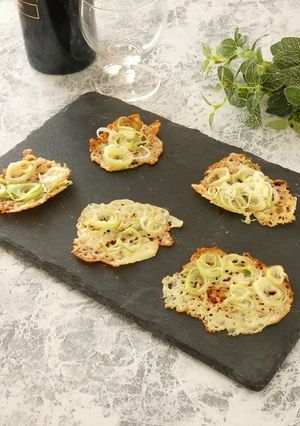 材料3つ★長ねぎのパリパリチーズ焼き-レシピのメイン写真