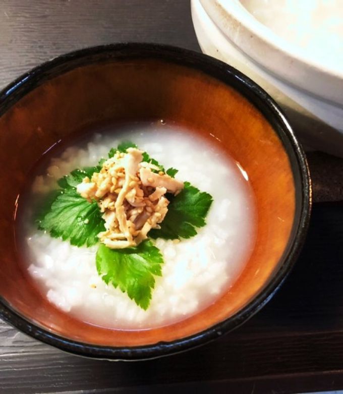 お粥を米から鶏ササミでササっと30分♪-レシピのメイン写真