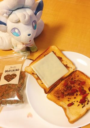 クコノミとカカオニブのハニートースト-レシピのメイン写真