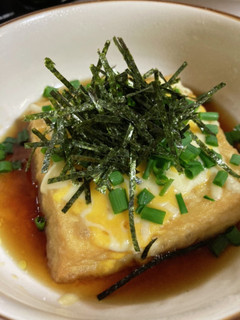 まいのためのチーズ厚揚げ-レシピのメイン写真