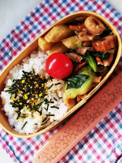 野菜炒め弁当(12.21)-レシピのメイン写真