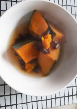 カボチャと小豆の煮物-レシピのメイン写真