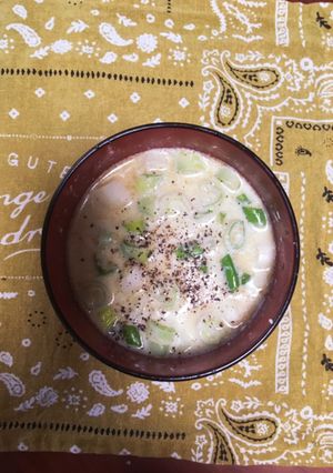 生姜・山芋・長ネギの豆乳スープ-レシピのメイン写真