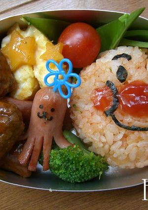 簡単キャラ弁の作り方～アンパンマン編～-レシピのメイン写真