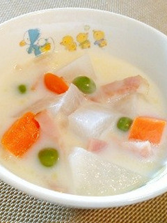 保育園給食★大根チャウダー-レシピのメイン写真