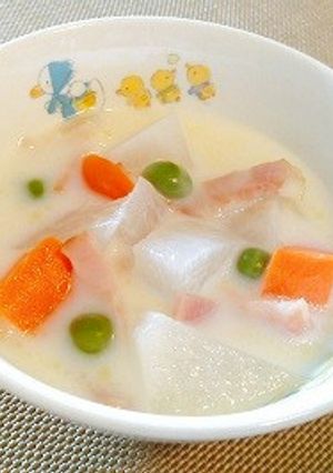 保育園給食★大根チャウダー-レシピのメイン写真