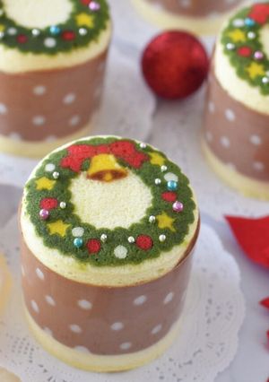 ミニデコケーキ♪♪♪クリスマスバージョン-レシピのメイン写真