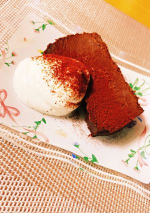激濃厚！グルテンフリー生チョコケーキ♡-レシピのメイン写真