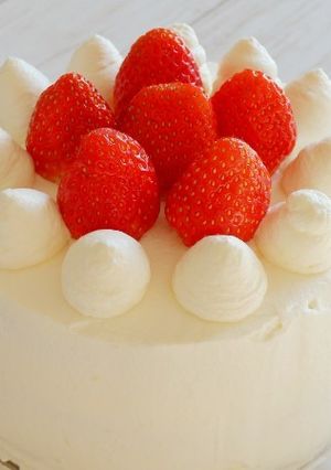 大切な人に贈る「苺のショートケーキ」-レシピのメイン写真