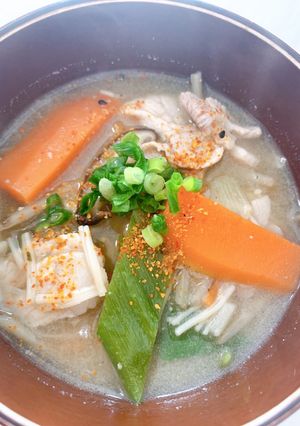 ダイエット　生姜であったか豚汁-レシピのメイン写真