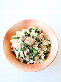 【大根葉とベーコンの混ぜご飯】菜飯-レシピのメイン写真