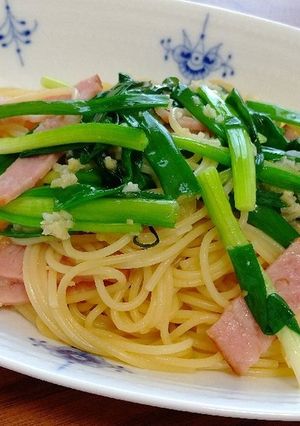 ねぎとベーコンのパスタ-レシピのメイン写真