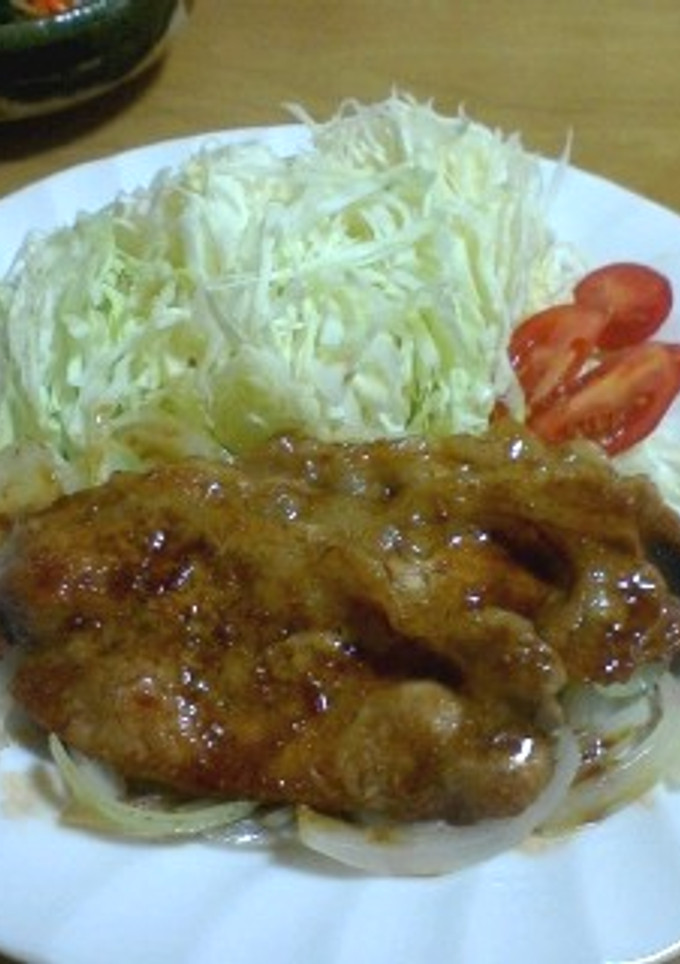 我が家の豚のしょうが焼き♪　-レシピのメイン写真