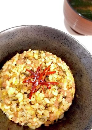高菜チャーハン-レシピのメイン写真