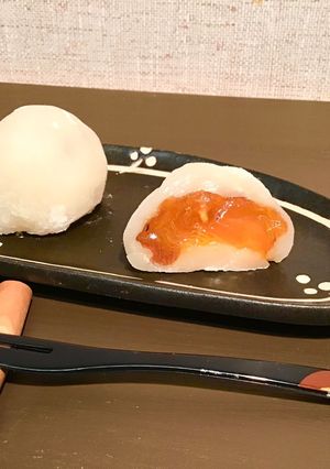 干し柿入り大福餅-レシピのメイン写真