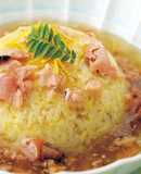 塩秋鮭そぼろあんかけチャーハン