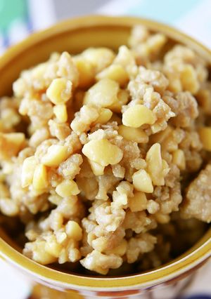 意外な組み合わせ⁉ひき肉の納豆まぜまぜ☆-レシピのメイン写真