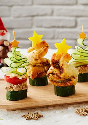 クリスマスに作りたい★おつまみツリー-レシピのメイン写真