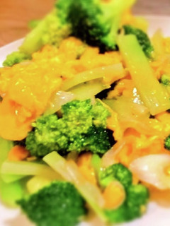 これだけでプロの味ブロッコリーと卵炒め-レシピのメイン写真