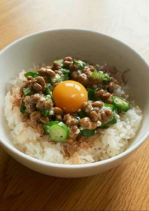 【腸活】ねばねば丼-レシピのメイン写真