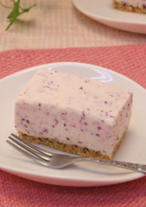 赤しそレアチーズケーキ-レシピのメイン写真