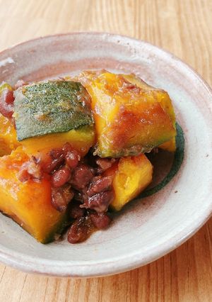 あずき缶で簡単☆かぼちゃのいとこ煮-レシピのメイン写真
