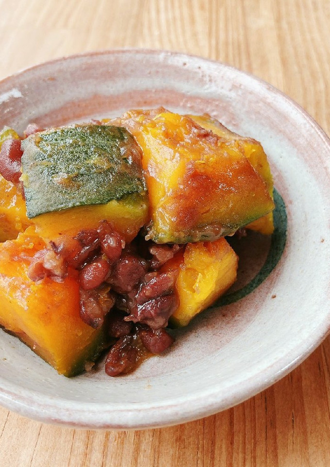 あずき缶で簡単☆かぼちゃのいとこ煮-レシピのメイン写真