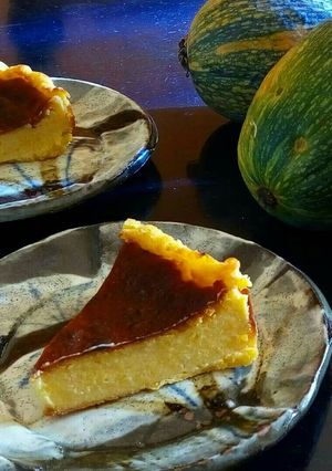 カボチャチーズケーキ-レシピのメイン写真
