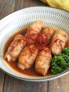 へそ大根の甘辛肉巻き-レシピのメイン写真