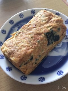 ふっくらワカメ入り卵焼き⑅*॰ॱ-レシピのメイン写真