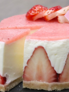 いちごのチーズケーキ 簡単レシピ-レシピのメイン写真
